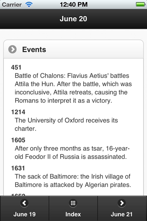 This Day in History Free
