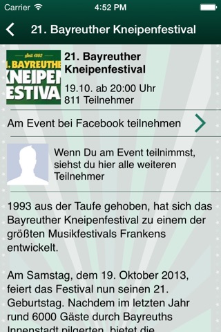 Bayreuther Kneipenfestival screenshot 4