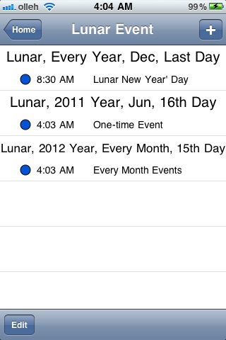 Easy Lunar Event screenshot 4