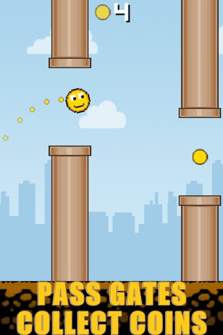 Smiley Tappy - Flyer Birdie Game screenshot 2