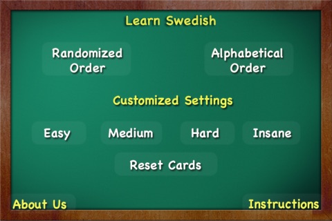 Learn Swedish - Flash Cards screenshot 2