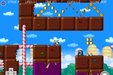 Super Mouse World - Free Pixel Maze Game by Top Game Kingdom screenshot 4