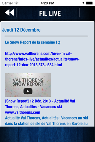 VAL THORENS par SKI 360 (bons plans, météo, enneigement, webcams, GPS,…) screenshot 4