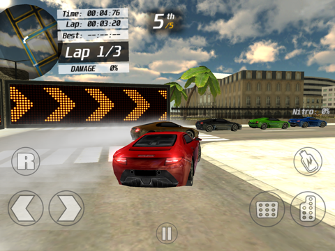 3D Street Racing 2 for iPad screenshot 2