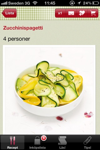 LCHF-Recept screenshot 4