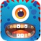 Monster Dentist Office - Little Makeover of Hairy Face With Messy Teeth - Salon Games