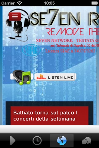 Seven Radio screenshot 3