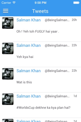 Salman Khan - Wallpaper,Videos,Twitter Feed & Facebook status. screenshot 4