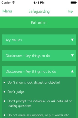 Safeguarding Quiz screenshot 2