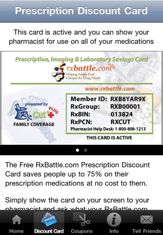 RxBattle Prescription Drug Saver screenshot 2