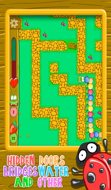 Bubbles Monster - Snake for Kids Lite screenshot-4