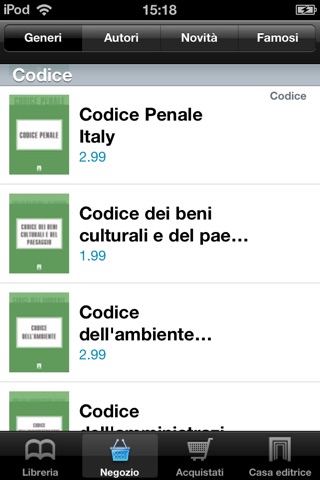 Legislazione Italiana screenshot 3