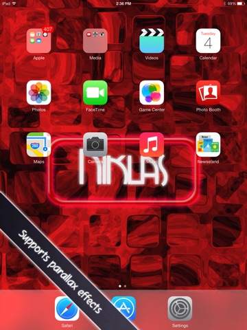 Neon Monogram HD FREE - Designer Wallpaper, Icon Skin Monograms and Customized Backgrounds screenshot 4