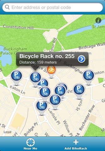 Bike Rack Locator screenshot 2