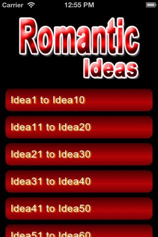 Romantic Ideas @ screenshot 2