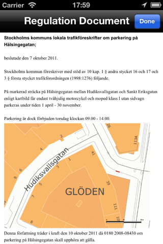 Gatuparkering Stockholm screenshot 4