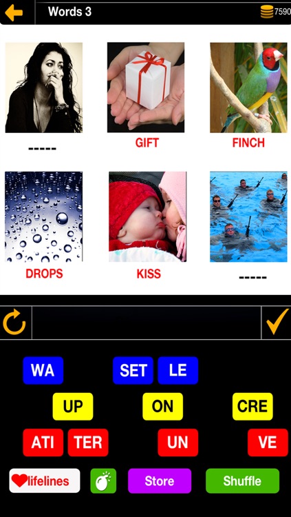 Word in Pieces - New Pics Quiz app