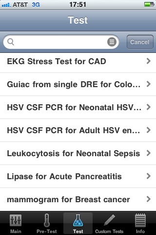 Rx-Bayes screenshot 3