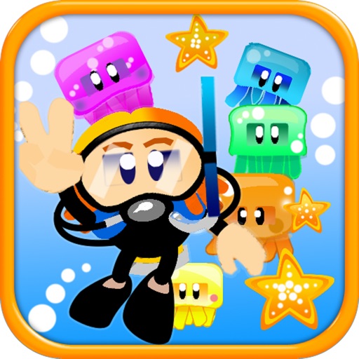 Jellyfish Puzzle Game - Guide Baby Jellyfish Pet to a Safe Place in Aquarium Fish Tank