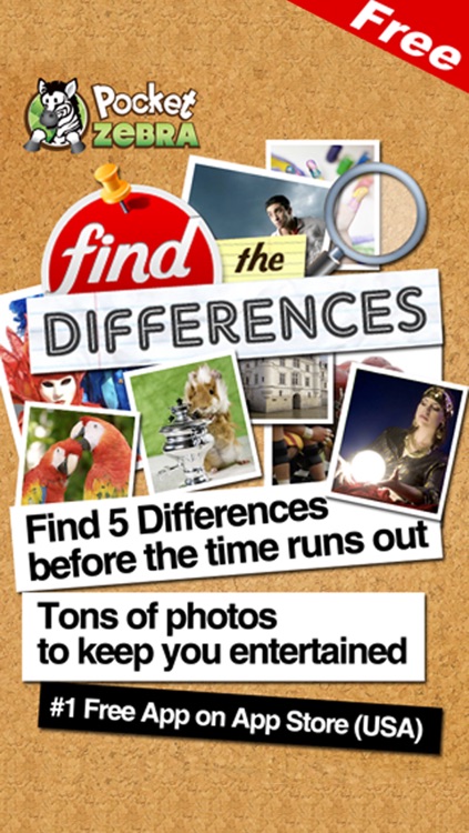 Free Find the Differences - Family Packed Puzzle Arcade & Kids Game - For iPhone