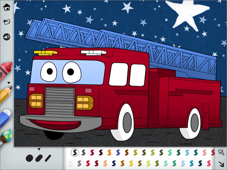 Coloring Book: Cars and Trucks for Kids with Fun Diggers, Tractors and Construction Vehicles for Free