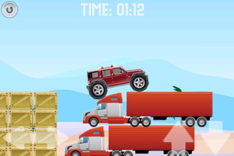 Truck Drag Race Free screenshot 2