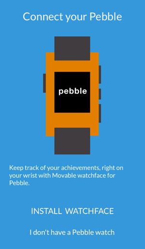 Activity Tracker - Movable for Pebble Wrist Watch, Count Ste(圖2)-速報App