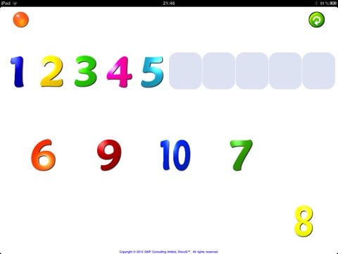 DiscoG - Numbers in Spanish for iPad screenshot 4
