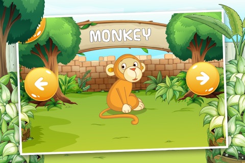 Kids: Zoo Animals Free - 3 in 1 Interactive Preschool Learning Game - Teach Toddler Real Sounds and Names of Wild Life, Jungle and Farm Pet Animal by ABC BABY screenshot 2