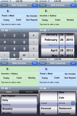 MoneyBook Lite screenshot 4