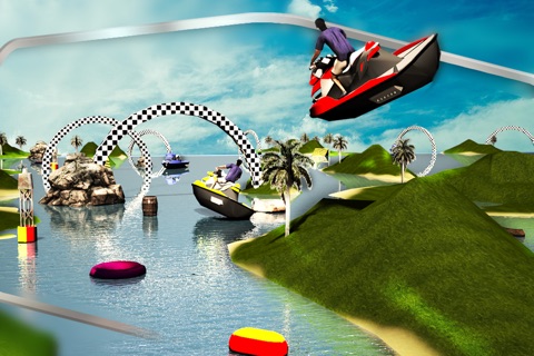 Jet Ski Driving Simulator 3D screenshot 3