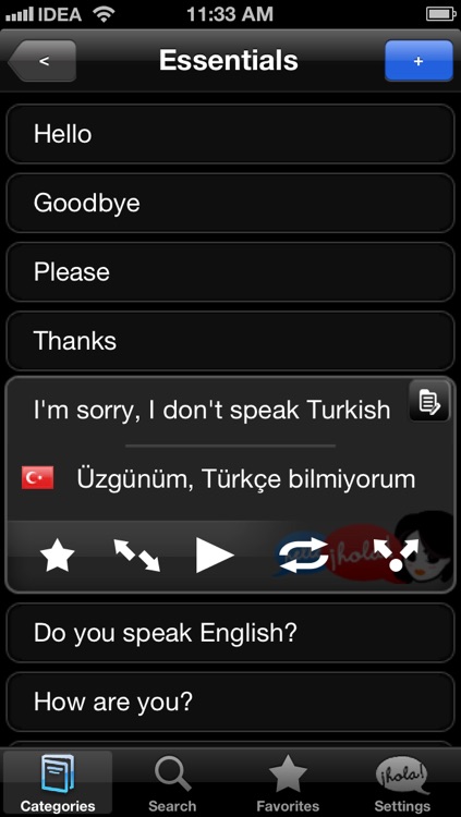 Lingopal Turkish LITE - talking phrasebook