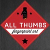 All Thumbs - Fingerprint Art