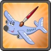 Colory: Airplanes - coloring game for kids