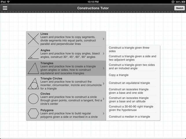 Geometry: Constructions Tutor (Lite)(圖3)-速報App