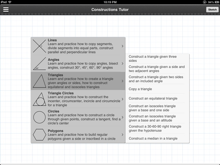 Geometry: Constructions Tutor (Lite)