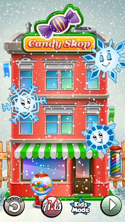 Happy Snowflake Mania Game - Snow Jump Winter Games