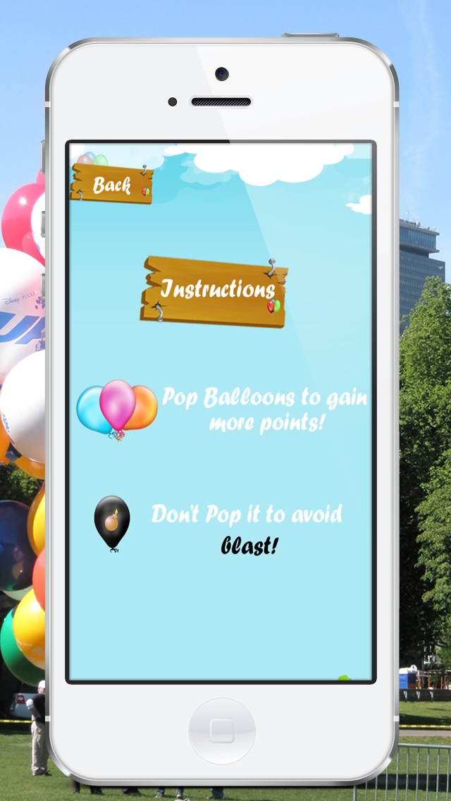 Pop Balloons Game HD Lite screenshot 2