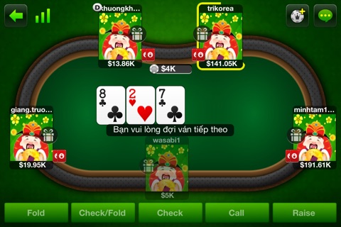 Trà Chanh Quán – Mạng Game bài: tien len, phom, poker hay nhat Viet Nam screenshot 3