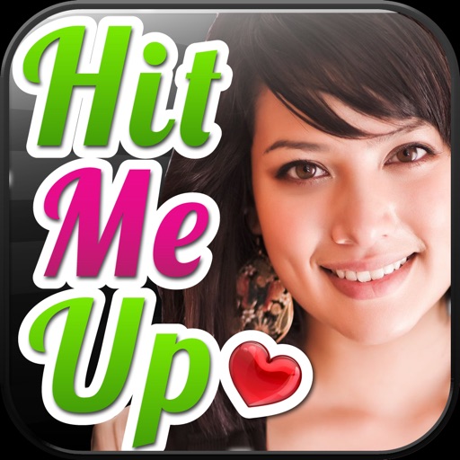 Hit Me Up! -Chat,Flirt,Date for 100%FREE- Icon