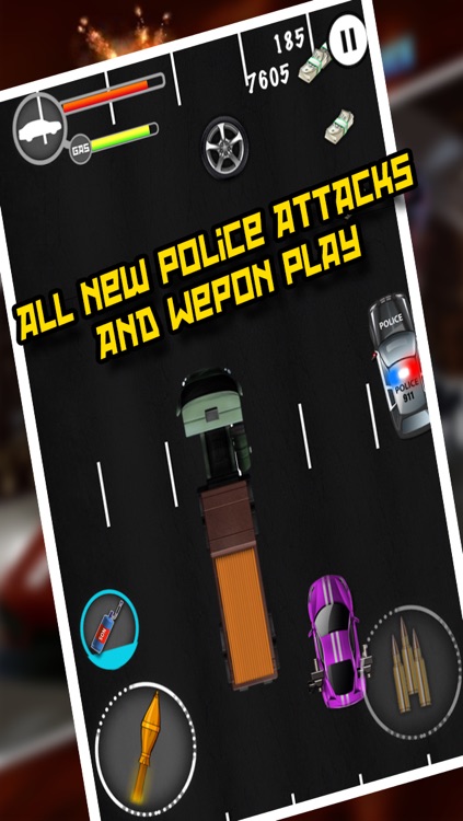 A PD Nitro 2 : City Limits Police Chase Car Race Escape screenshot-4