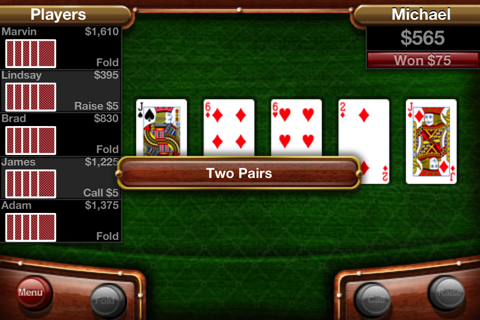 Card Master Lite - Texas Hold'em - Poker - Blackjack screenshot 2