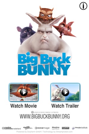 Big Buck Bunny - Movie App Edition