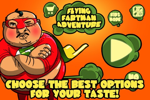 Flying Fartman Adventure screenshot 4