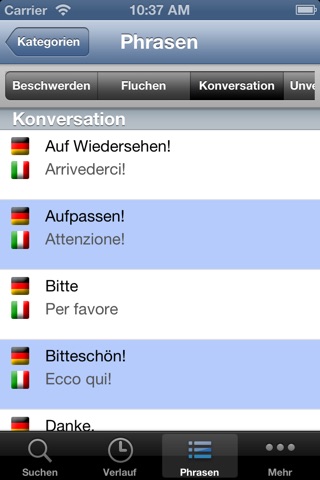 Deutsch Italienisch Wörterbuch screenshot 4