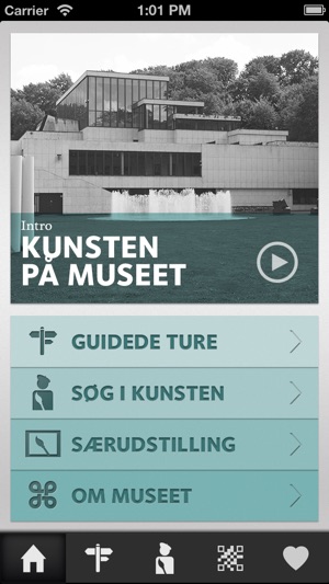 KUNSTENs officielle app