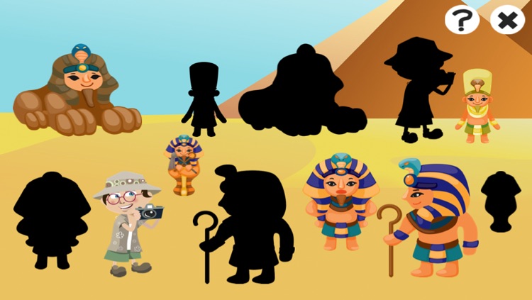 Ancient Egypt Learning Game for Children: Learn and Play with Mummy, Pharaoh and Pyramids screenshot-3