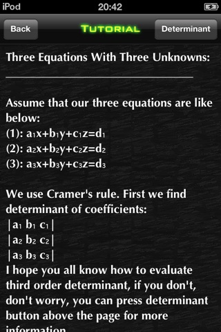 iAlgebra+ screenshot 3