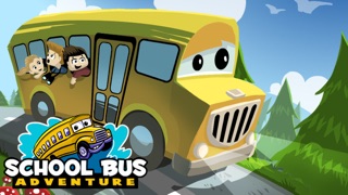 School Bus Adventure - Field Trip is a Fun 3D Driving Cartoon Game for Boys and Girls with simple Drag Control, where you can Explore Towns and Farms with Animalsのおすすめ画像1