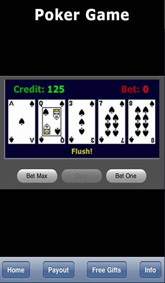 Free Poker Game 2.3 IOS -
